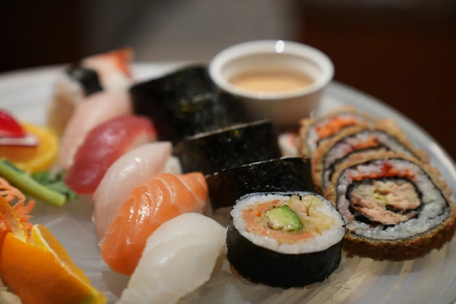 Hosomaki thin rolls served at Aikawa Japanese Restaurant in West Island Montreal